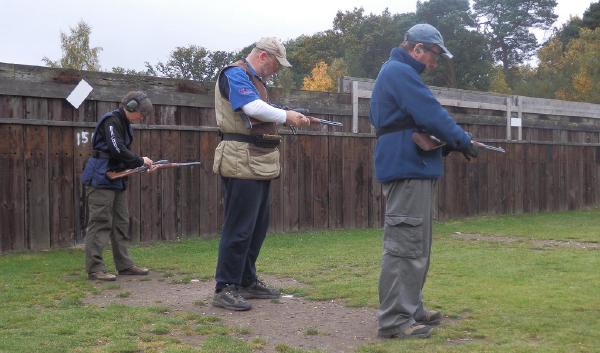 Gallery Rifle at Bisley - Reloading during Police Pistol 1 Competition.